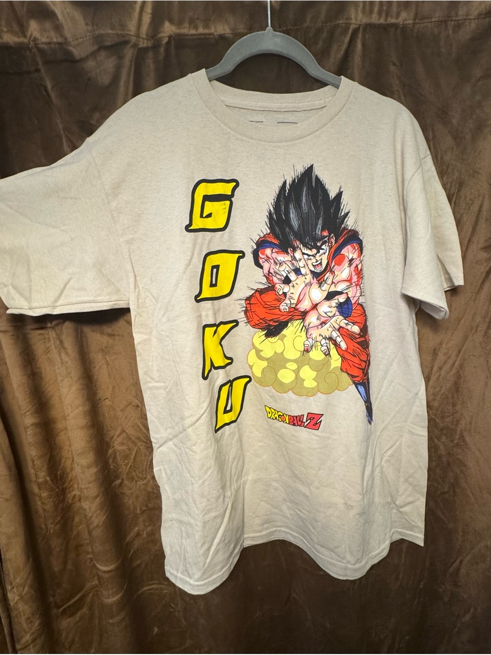 CVLA x Goku Graphic Tee in Light Gray